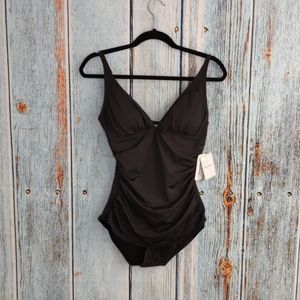 Tommy Bahama Pearl Over the Shoulder One Piece NWT